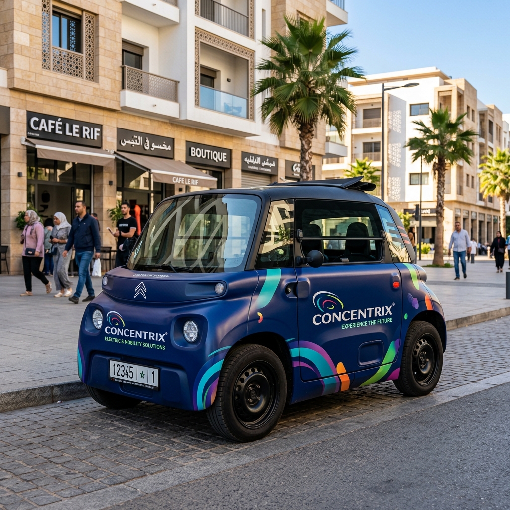 Fiat Topolino Concentrix Publicitaire