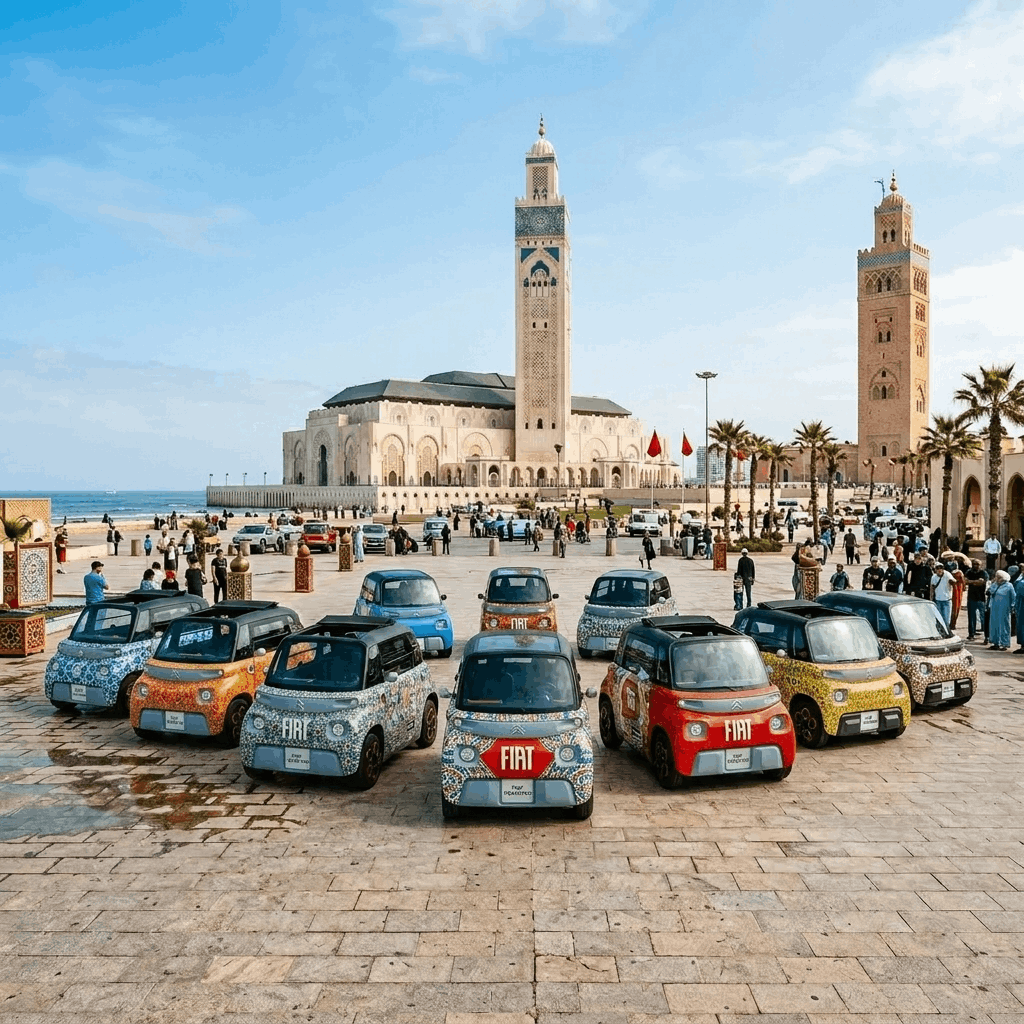 Couverture Nationale Fiat Topolino Maroc